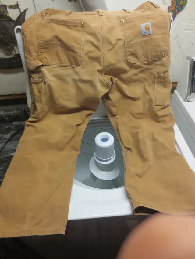 USA Carhartt Pants Men's 40x30 Canvas Workwear RN 14806 lot of 2 in Men's in Timmins - Image 6