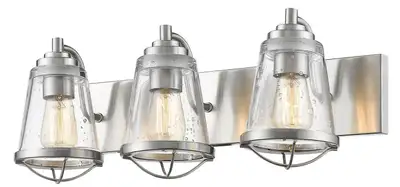 Brushed Nickel Vanity Light, View more