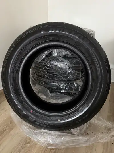 4 Dunlop GrandTrek PT20 tires 225/65R17 like new that came with my new recently purchased 2025 Rav4...