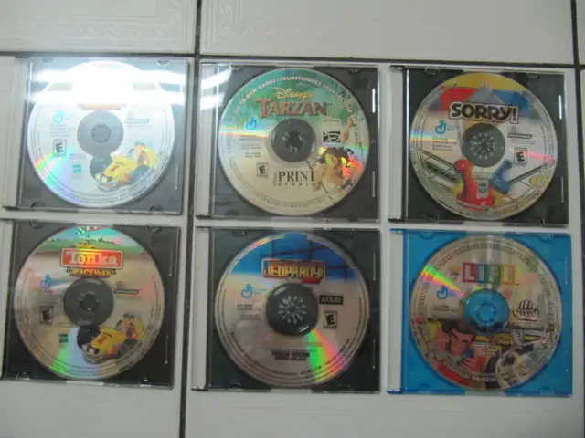 Classic Lot Of Infogrames CD-ROM Windows 95/98 Games Cir1998-99