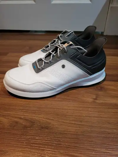 Brand new never worn. Footjoy stratus spikeless waterproof golf shoe. Size 12 Originally $269.99
