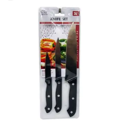 Brand New Chef Valley Prima Collection 3 Piece Kitchen Knife Set, View more