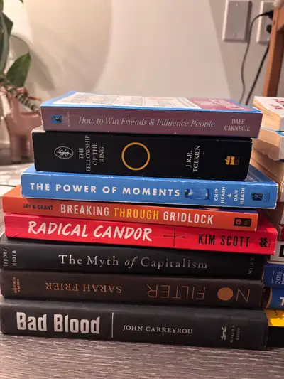 Used Books $5 each, View more
