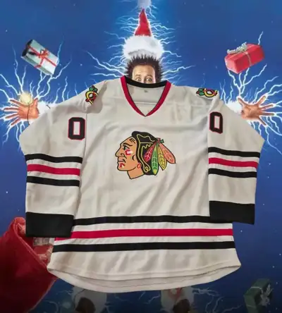 Christmas Vacation Clark Griswold Hockey Jersey, View more