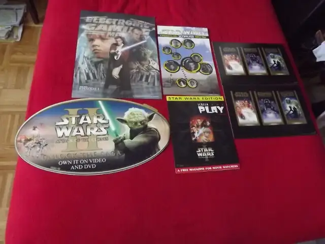 VARIOUS STAR WARS /PHANTOM MENACE MOVIE POSTERS 1980/S-2018 in Arts & Collectibles in City of Toronto - Image 7