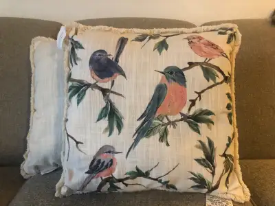 Set of 2 Brentwood Bird Pillow, View more