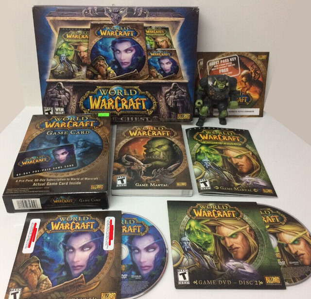 BLIZZARD WORLD OF WARCRAFT BATTLE CHEST BOXSET dans Jeux pour PC  à Ville de Montréal