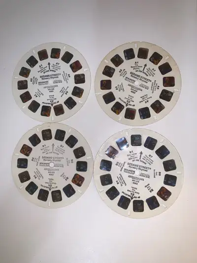 Vintage Sesame Street Nursery Rhymes  Viewmaster Reels , View more