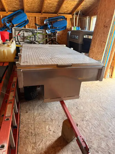 Walking Axel aluminum quad deck with Deck, side panels and covered wagon