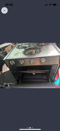 RV Propane Stove with Oven