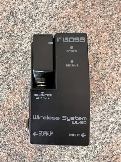 BOSS WL-50 Wireless Guitar System, View more