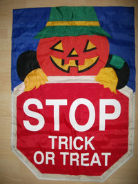Halloween Trick or Treat Banner