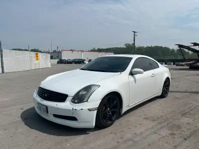 G35 6 speed manual with brembo brake package and Bose audio system Overall car is mechanically perfe...