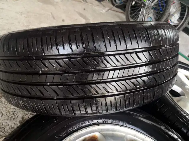 HONDA  OEM RIMS(5*114.3mm)  WITH 225/60/16 ALLSEASON TIRES in Tires & Rims in City of Toronto - Image 4