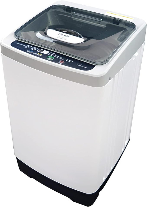 New Panda Portable Washing Machine, 1.38 Cu.ft, 8 Wash Programs in Washers & Dryers in Vancouver