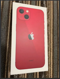 iPhone 13 Red 256GB Brand New in Box Unlocked with Warranty