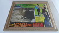 $60 Mexican Lobby Card - Con Licencia Para Matar