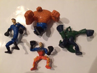 Collectable Burger King giveaways Fantastic Four figurines