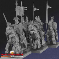 Breton Grail Knights (28mm)/Dungeons and Dragons/RPG.