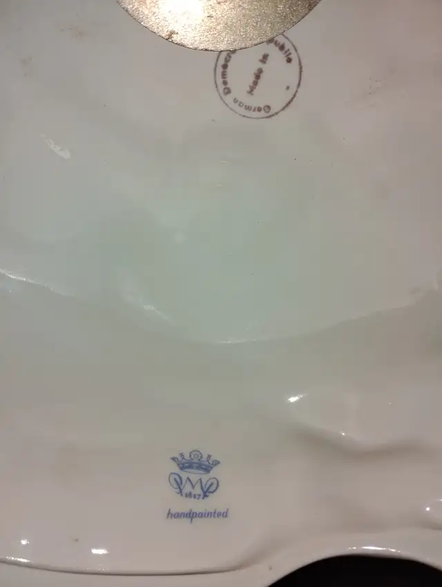 lampe antique porcelaine allemande in Indoor Lighting & Fans in Longueuil / South Shore - Image 9