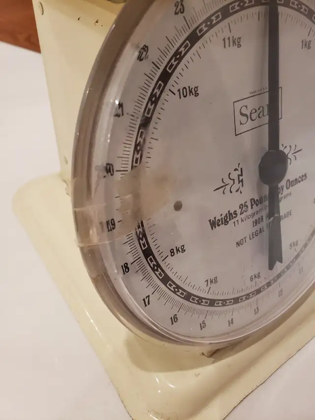 Vintage Sears Kitchen Scale in Kitchen & Dining Wares in Markham / York Region - Image 7