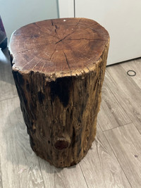 Wooden stump - heavy. From Artemano