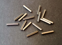 Stainless Steel Slotted Spring Pin Fasteners 3/32"x5/8" $10/100