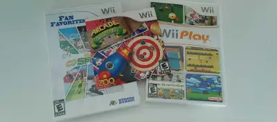 Lot Jeux Nintendo Wii Video Game Bundle, View more