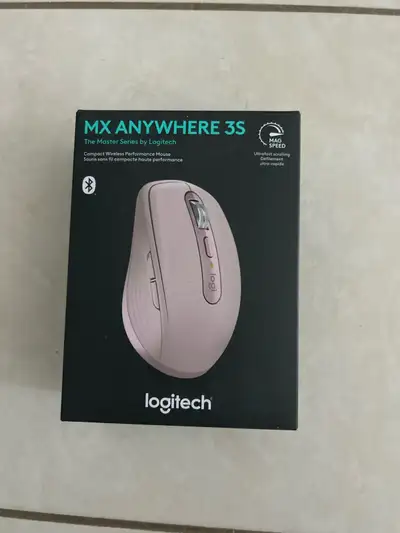  Logitech MX anywhere 3S brand new pink color , View more
