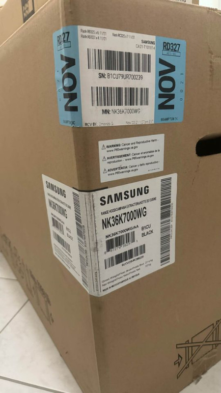 **BNIB** SAMSUNG "TOP OF THE LINE" SMART APPLIANCES FOR SALE in Stoves, Ovens & Ranges in Mississauga / Peel Region - Image 4