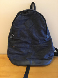 A.P.C. BACKPACK APC BACK PACK BLACK DENIM