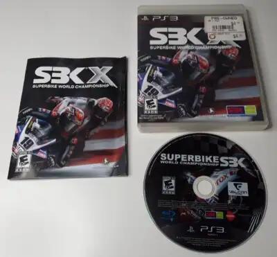 Like New Full SBK X: Superbike World Champ Playstation PS3 $17, View more