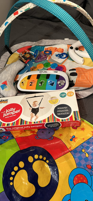 Baby Play Gym Mat Jumper in Multi-item in Peterborough