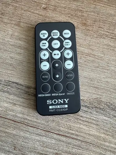 Original Sony RMT-CCS10iP Alarm Clock Radio Remote Control, View more