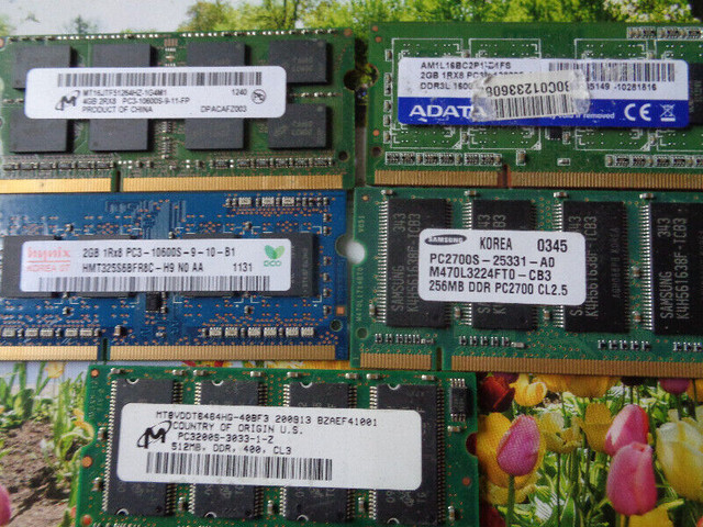 Laptop Memory RAM, 9GB in Laptops in Gatineau