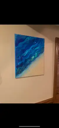 Brand New Ocean Painting 20x16