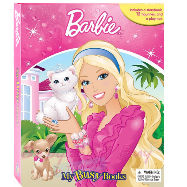 Barbie's book - My busy books - New dans Jouets et jeux  à Ville de Montréal
