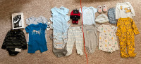 New Baby boy clothes lot