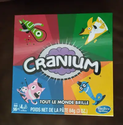 Brand new - Cranium Board Game (French Version) - Shrink Wrapped