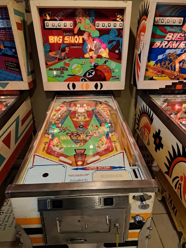 Pinball and arcade games Older Generation Markham / York Region