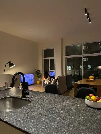 Grand 4 1/2 sur deux étages, situé dans le quartier de Sainte-Foy Animaux de 20-25 livres acceptés S...