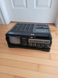 1980s Vintage TV, Radio & Cassette Player PROSONIC MINIVISION 5