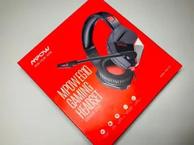 MPOW EG10-ÉCOUTEURS/GAMING HEADSET 3.5M JACK (NEUF/NEW) (C008), View more
