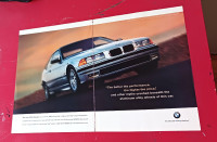RETRO AD - 1997 BMW 323IS COUPE 3 SERIES / AFFICHE AUTO