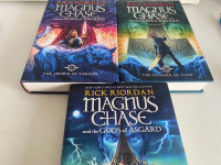Hardcover: Magnus Chase and the Gods of Asgard 1-3