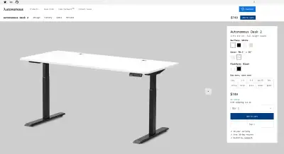standing computer desk, View more