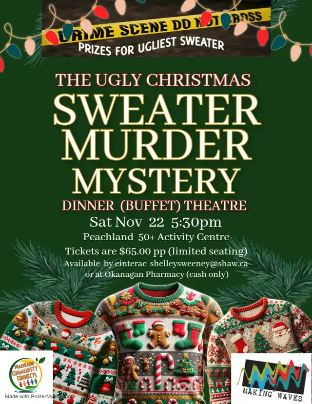 Ugly Christmas Sweater Murder Mystery Dinner Theatre63838173547393120