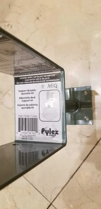 New Pylex deck post support, View more