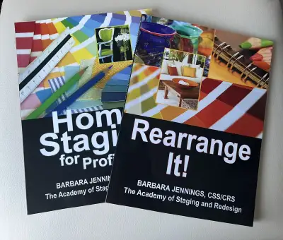 Home Staging/Rearrange It - Barbara Jennings  **NEW** $40 each, View more