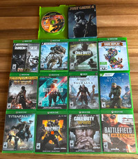 Lots de jeux xbox, pack of games for xbox